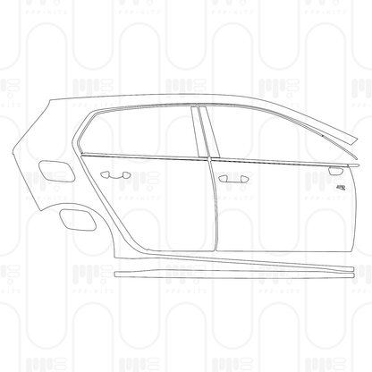 Pre-Cut PPF Volkswagen Golf R-line 2026
