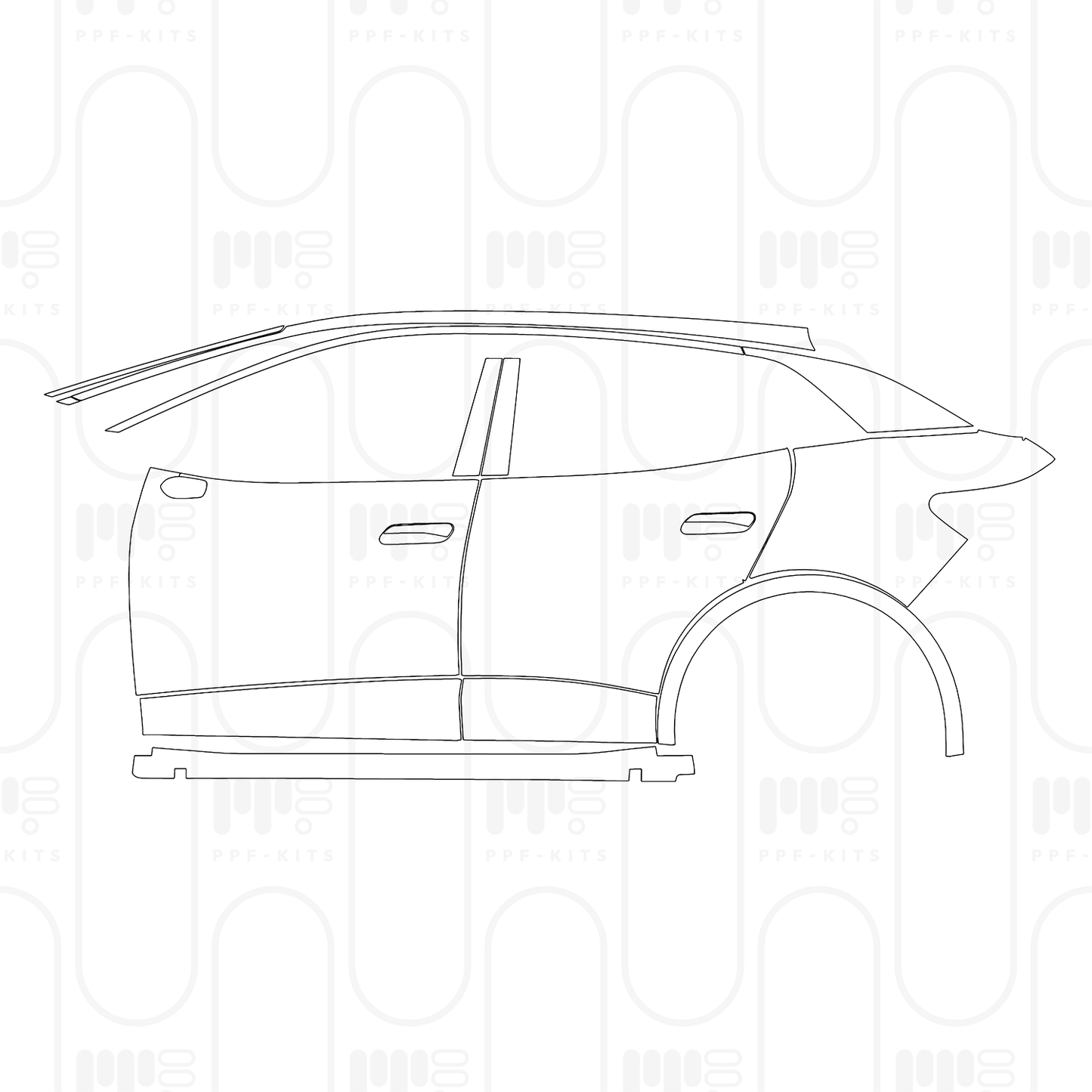 PPF precortado Volkswagen ID.4 Base 2026