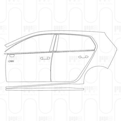 Pre-Cut PPF Volkswagen Golf GTI 2026