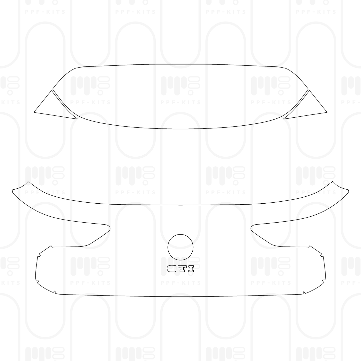 Pre-Cut PPF Volkswagen Golf GTI 2026