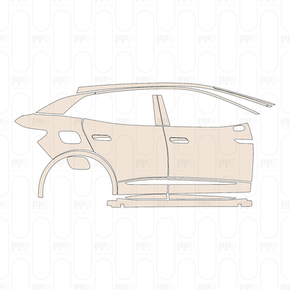 Pre-Cut PPF Volkswagen ID.4 (CN) Crozz 2026