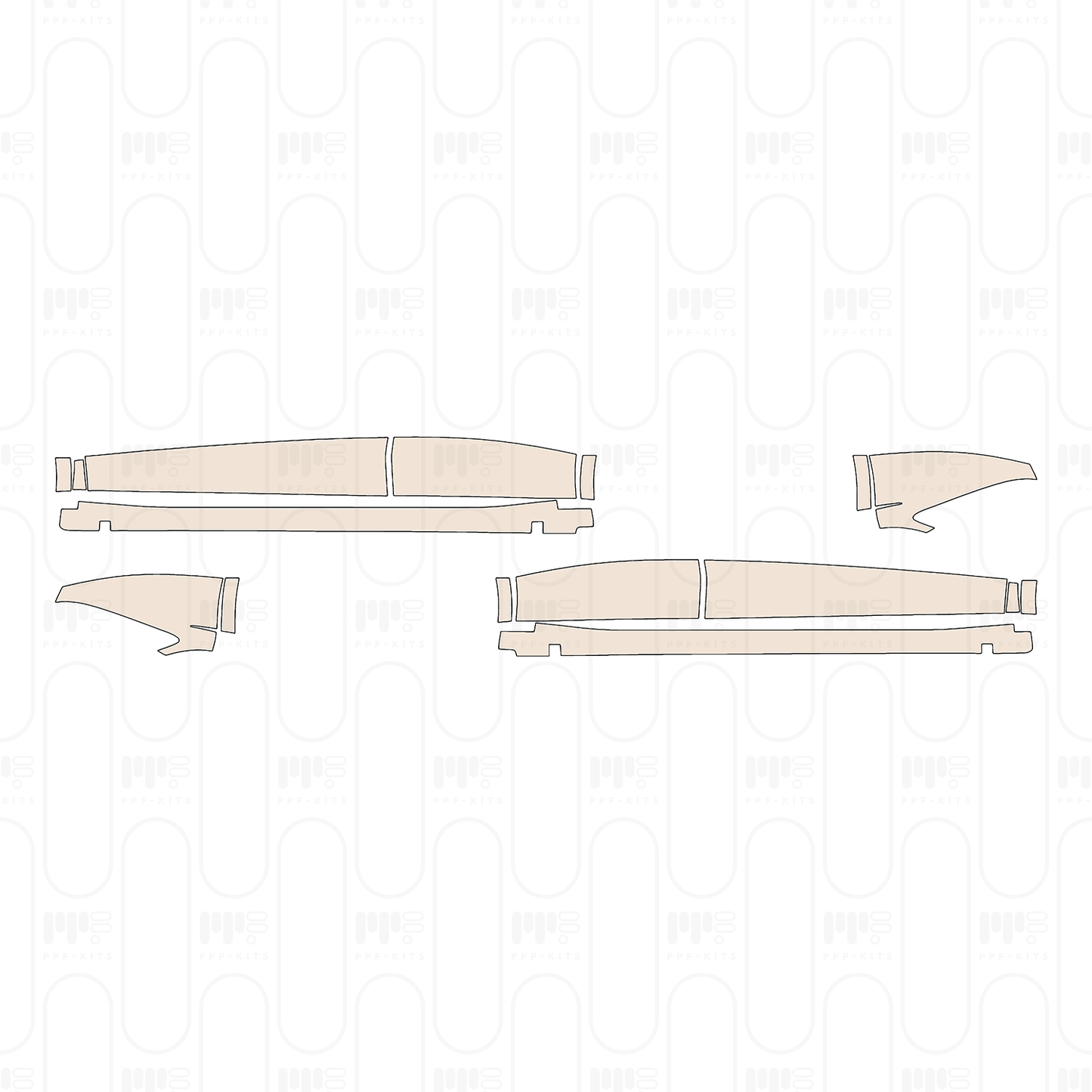 Pre-Cut PPF Volkswagen ID.4 (CN) Crozz 2026