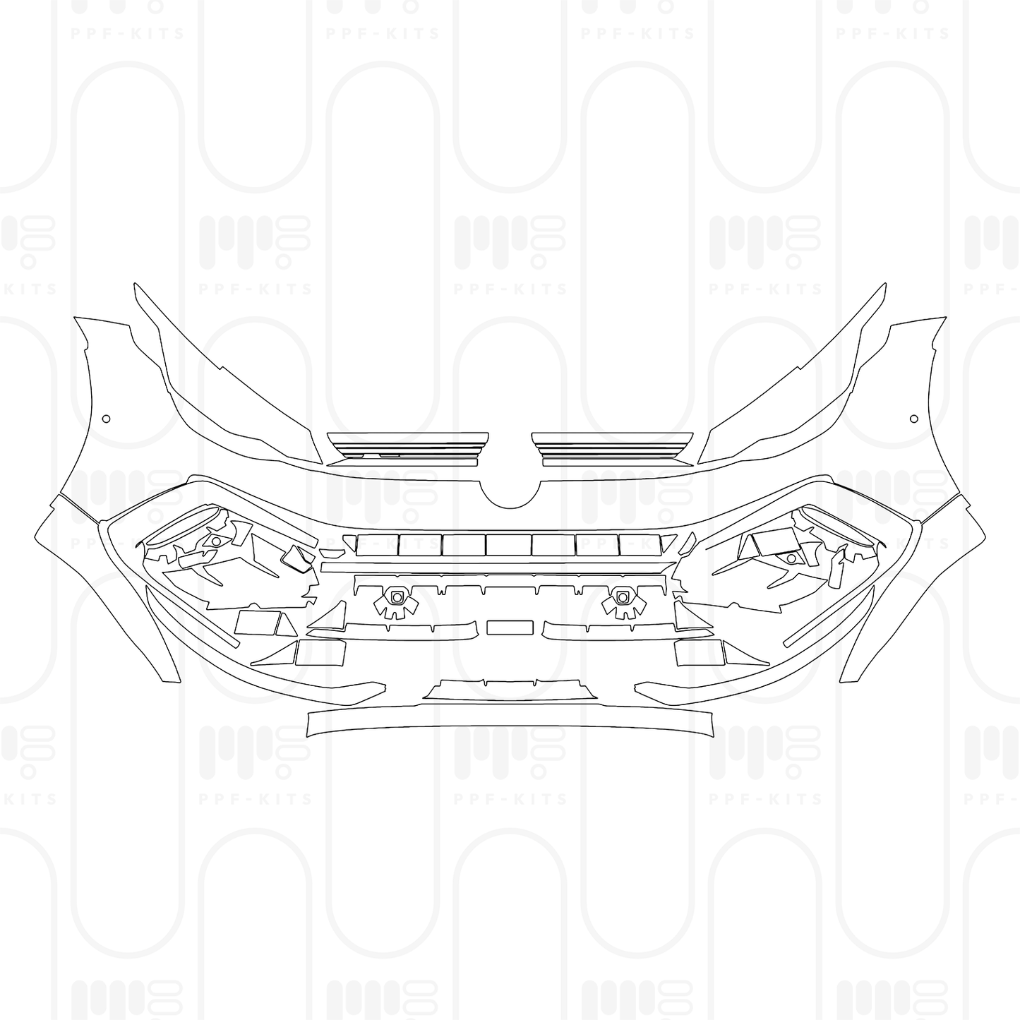 Pre-Cut PPF Volkswagen Golf R 2026