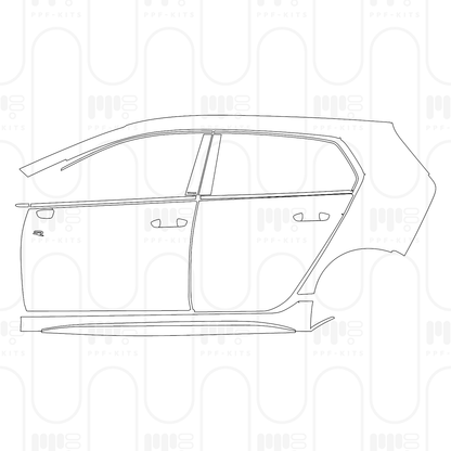Pre-Cut PPF Volkswagen Golf R 2026
