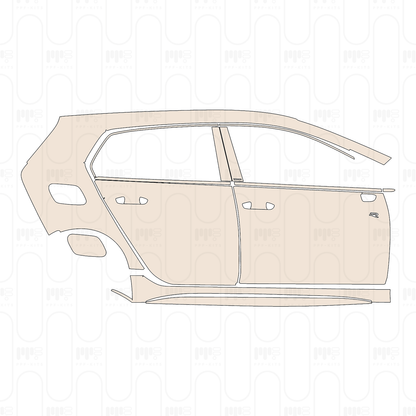 PPF precortado Volkswagen Golf R 2026