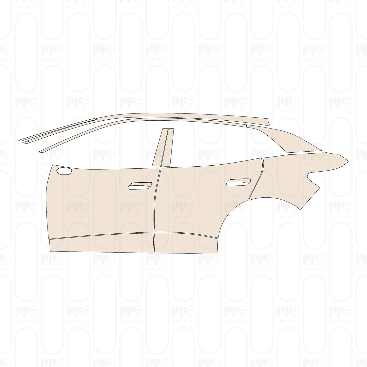 Pre-Cut PPF Volkswagen ID.4 (CN) X 2026