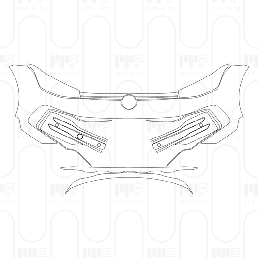 Pre-Cut PPF Volkswagen Tharu 2026