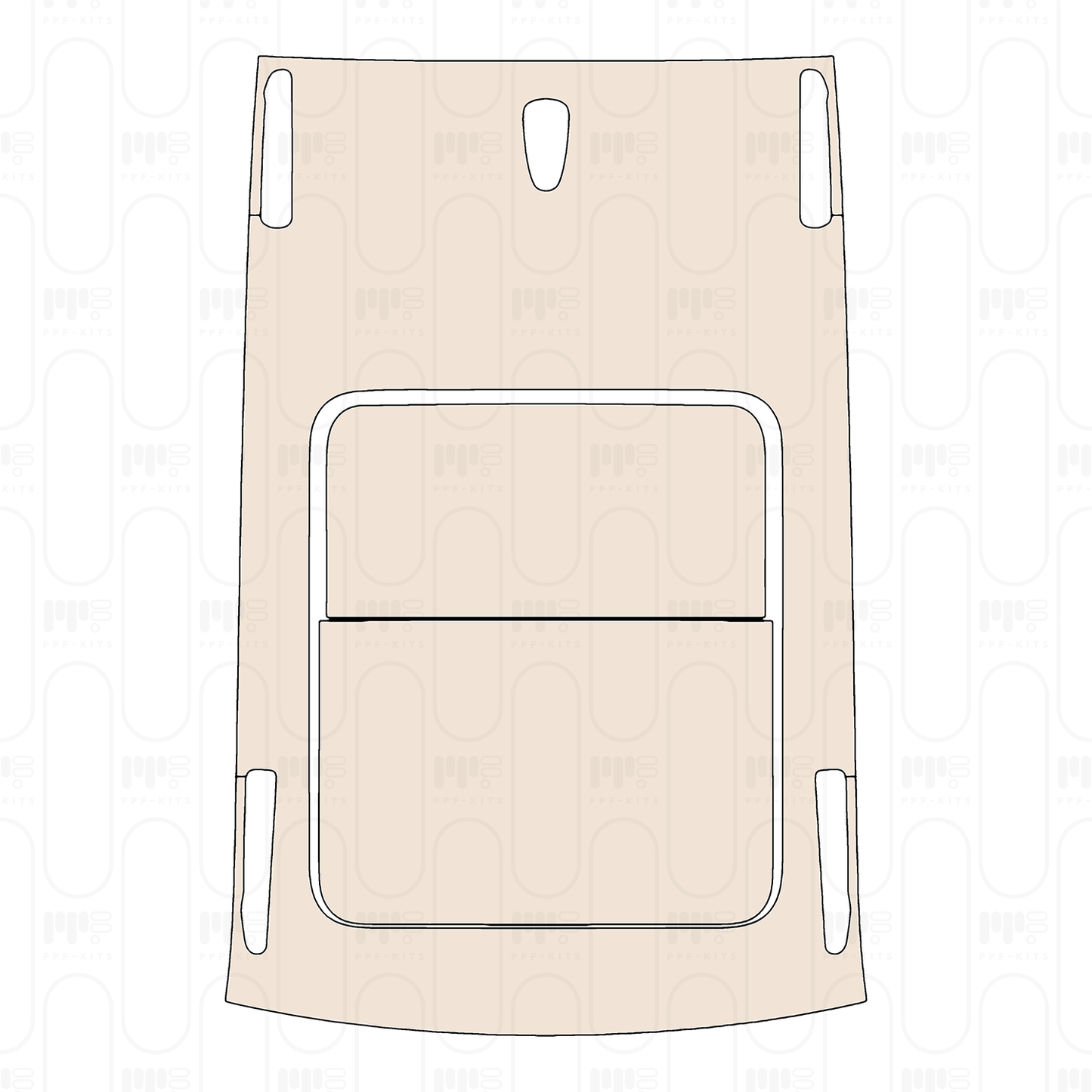 Pre-Cut PPF Volkswagen Tharu 2026
