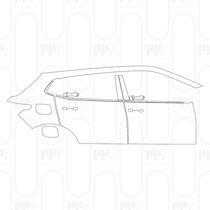 Pre-Cut PPF Volkswagen Tharu 2026