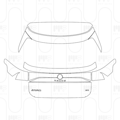 Pre-Cut PPF Volkswagen Tharu 2026