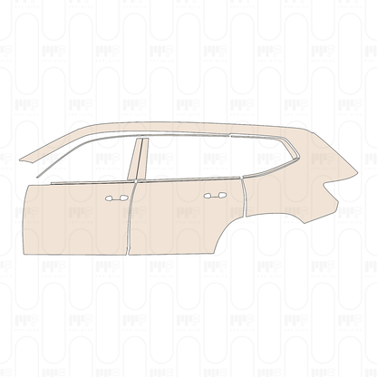 PPF precortado Volkswagen Atlas (US) SE 2026