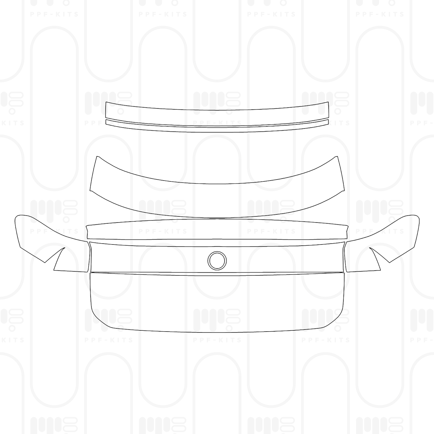 PPF precortado Volkswagen ID.7 Base 2026