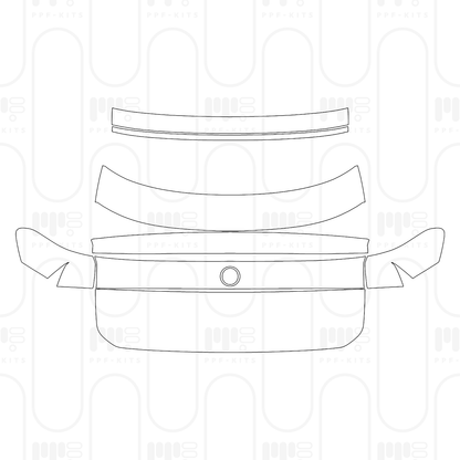 PPF precortado Volkswagen ID.7 Base 2026