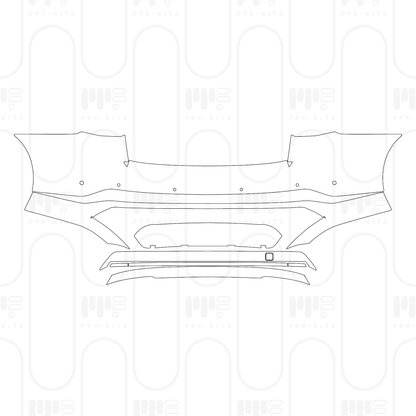 PPF precortado Volkswagen ID.7 Base 2026