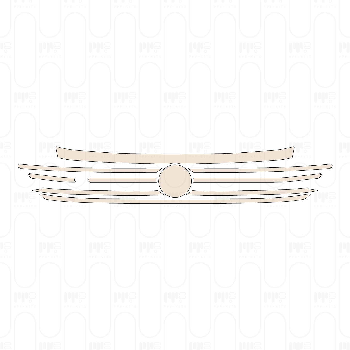Pre-Cut PPF Volkswagen Atlas Cross Sport (US) SEL R-Line 2026