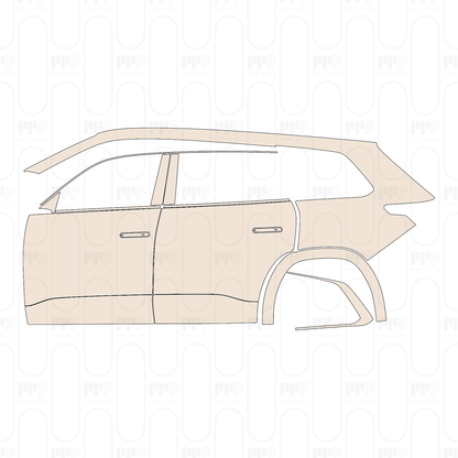 PPF precortado Volkswagen Teramont Pro Base 2026
