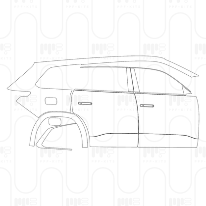 Pre-Cut PPF Volkswagen Teramont Pro Base 2026