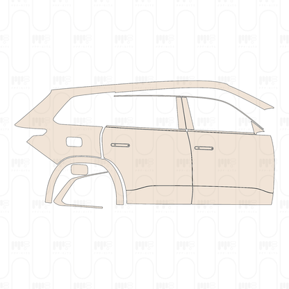PPF precortado Volkswagen Teramont Pro Base 2026