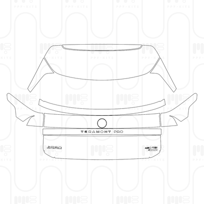 Pre-Cut PPF Volkswagen Teramont Pro R-Line 2026
