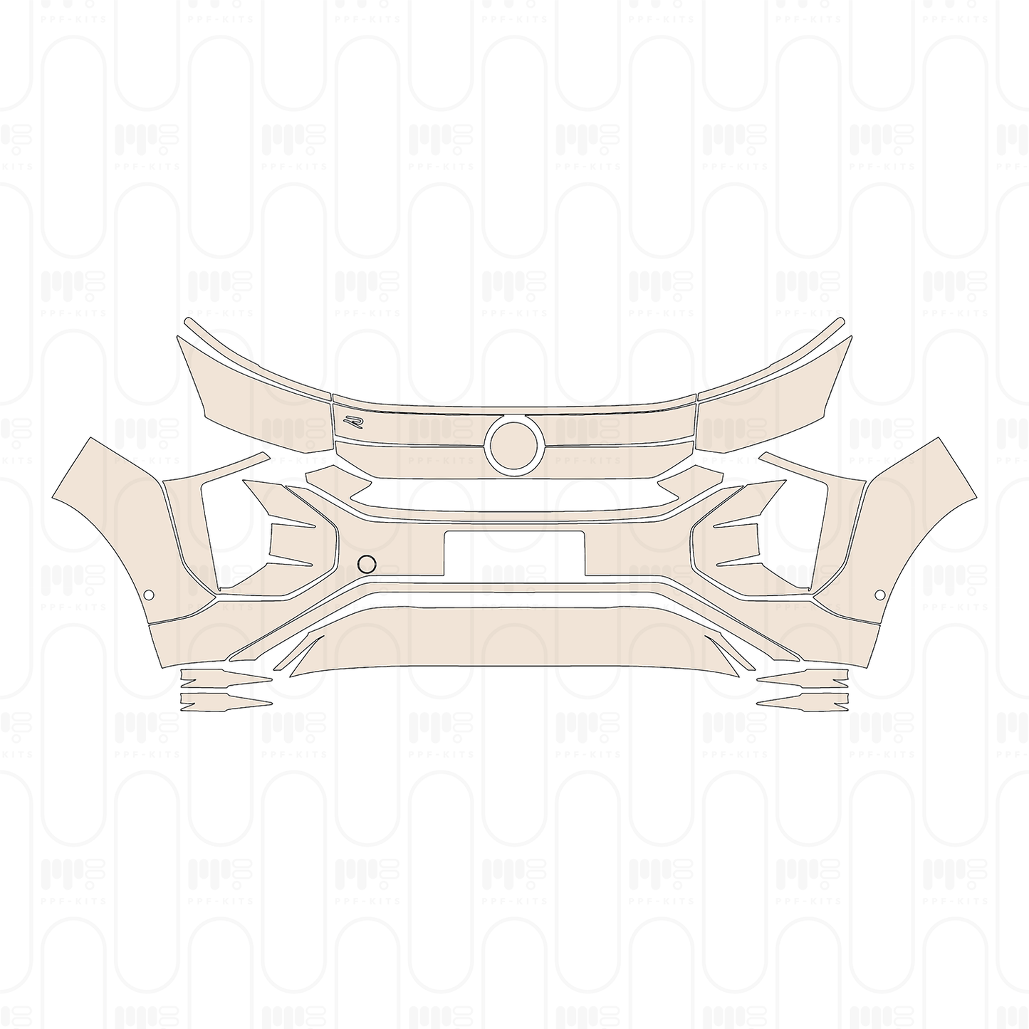 PPF precortado Volkswagen Teramont Pro R-Line 2026