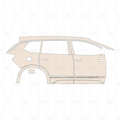 PPF precortado Volkswagen Talagon R-line 2026