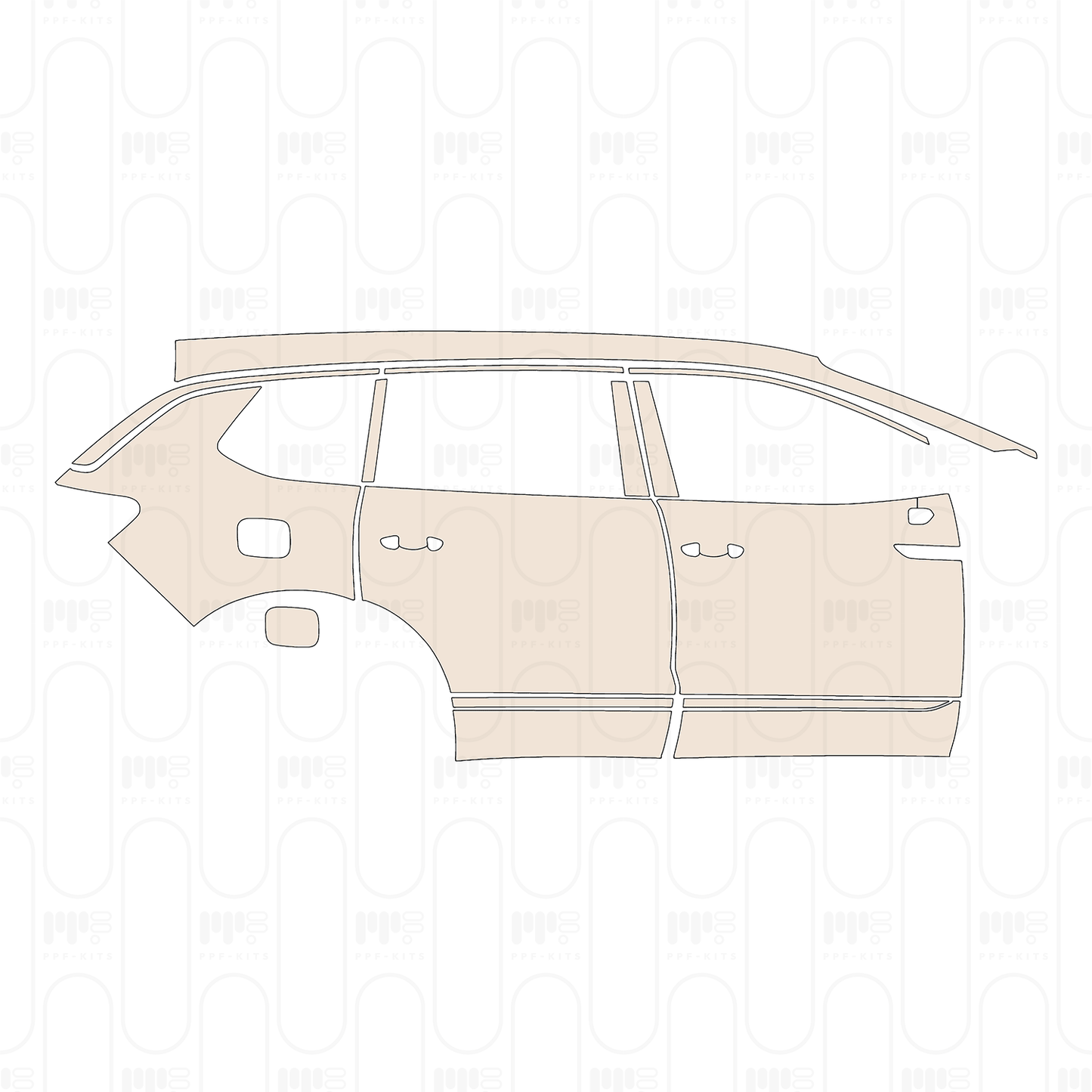 PPF precortado Volkswagen Talagon Base 2026