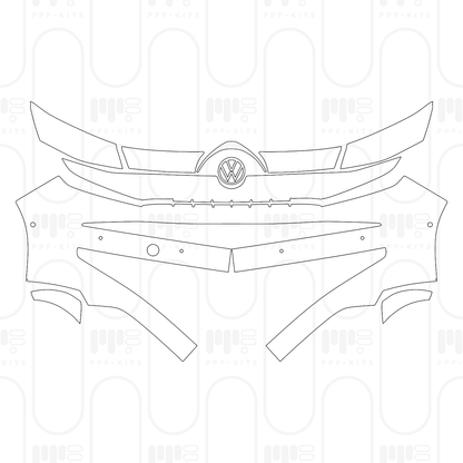 PPF precortado Volkswagen Multivan (EU) 2026