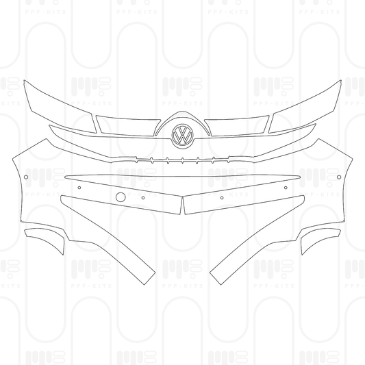 PPF precortado Volkswagen Multivan (EU) 2026