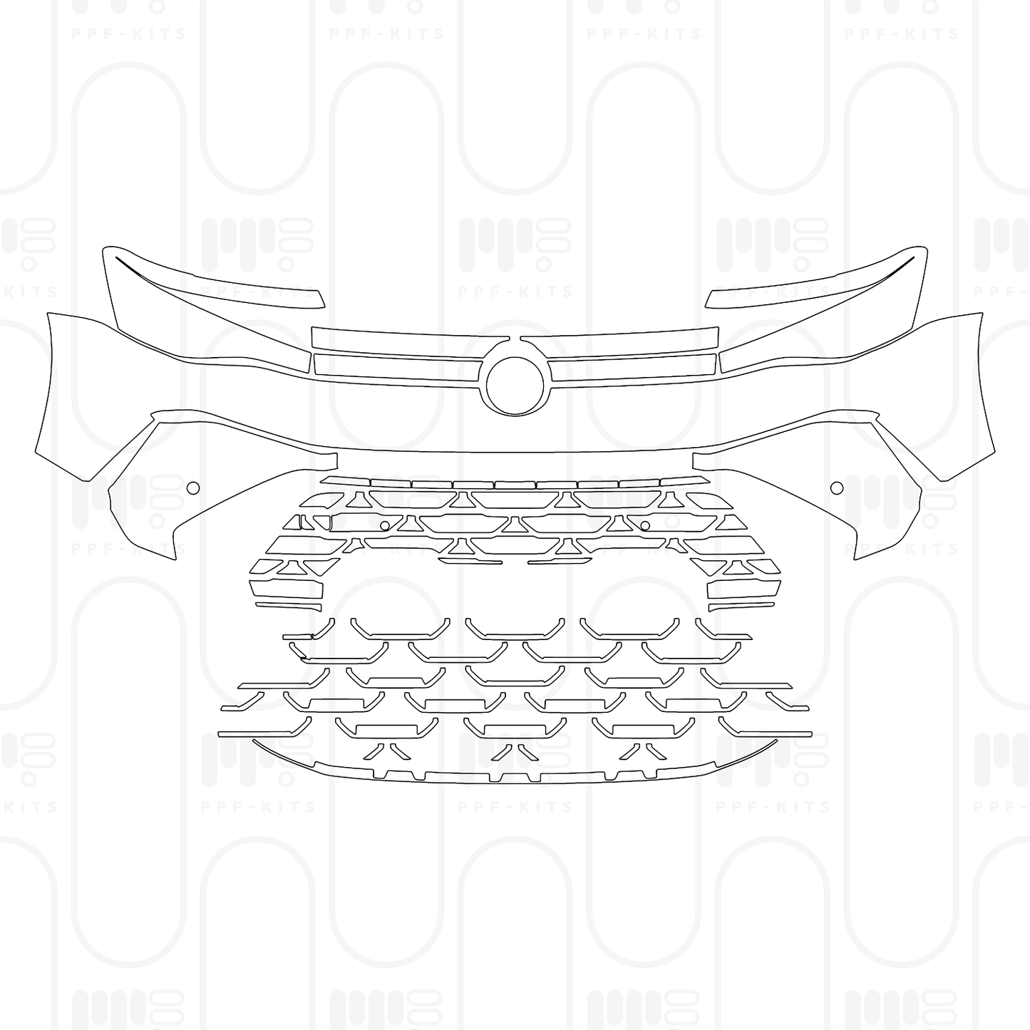 Pre-Cut PPF Volkswagen Taos (US) SE 2026