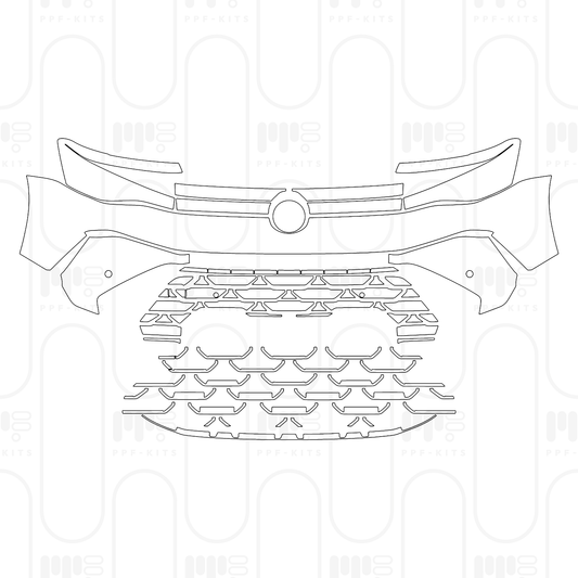 Pre-Cut PPF Volkswagen Taos (US) S 2026