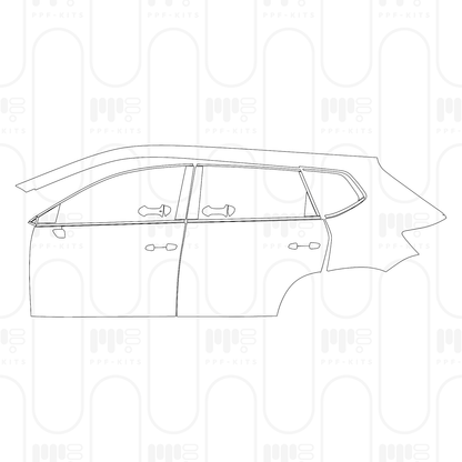 Pre-Cut PPF Volkswagen Taos (US) SE 2026