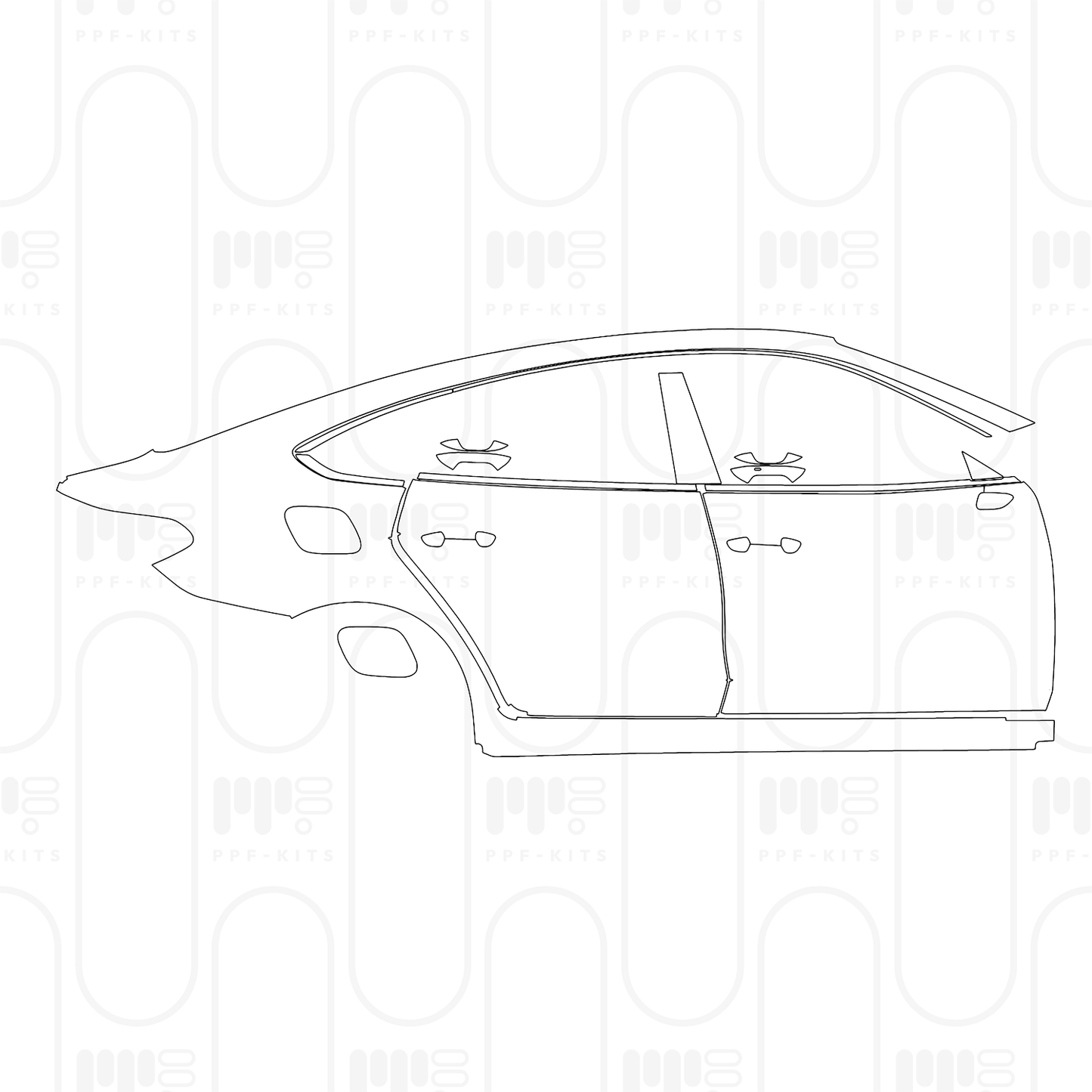 Pre-Cut PPF Volkswagen Lamando L (CN) Base 2026