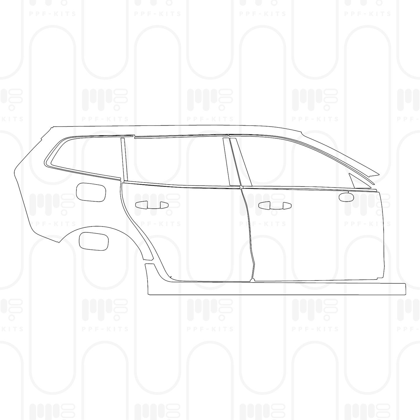 Pre-Cut PPF Volvo V60 R-Design 2026