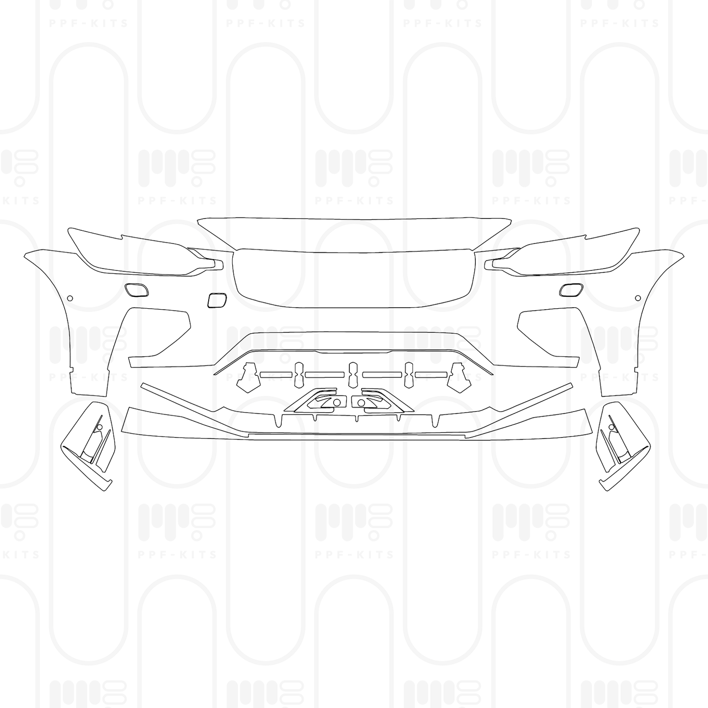 Pre-Cut PPF Volvo V60 R-Design 2026