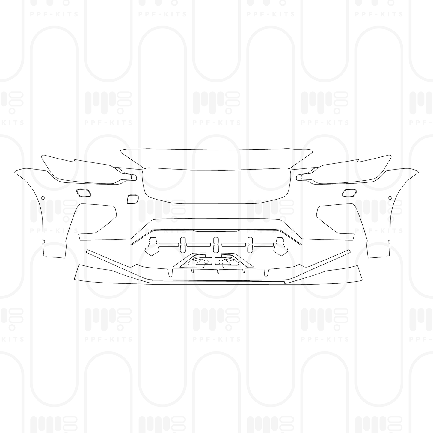 Pre-Cut PPF Volvo V60 R-Design 2026