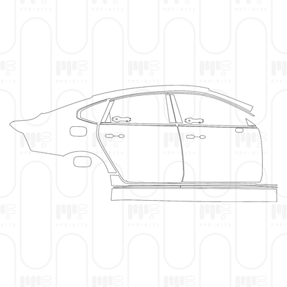 Pre-Cut PPF Volvo S90 Recharge Extended Wheelbase Inscription 2026
