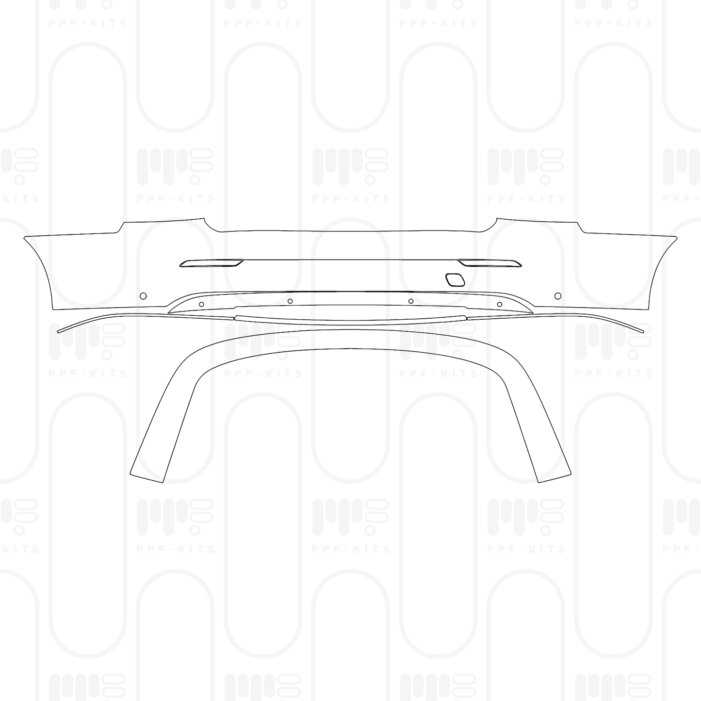 Pre-Cut PPF Volvo S90 Recharge Extended Wheelbase Inscription 2026