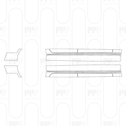 Pre-Cut PPF Volvo S90 Recharge Extended Wheelbase Inscription 2026