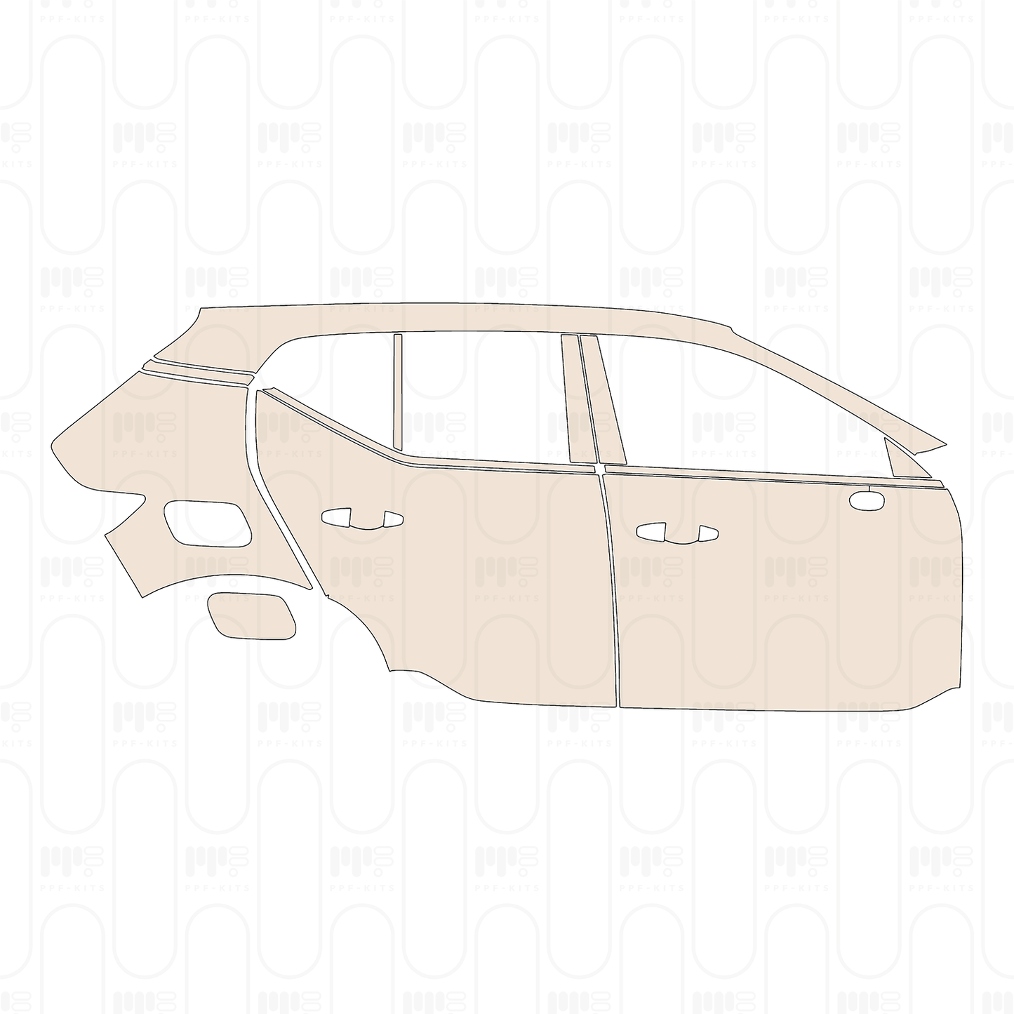 PPF precortado Volvo XC40 Momentum 2026
