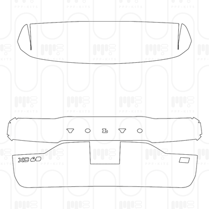 Pre-Cut PPF Volvo XC60 Recharge Inscription 2026