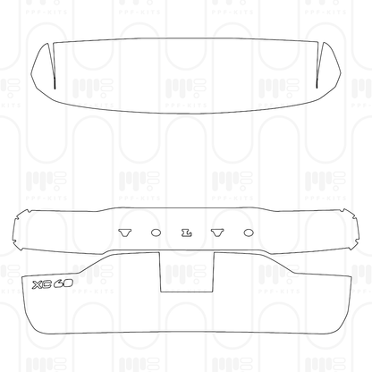 Pre-Cut PPF Volvo XC60 Recharge Inscription 2026