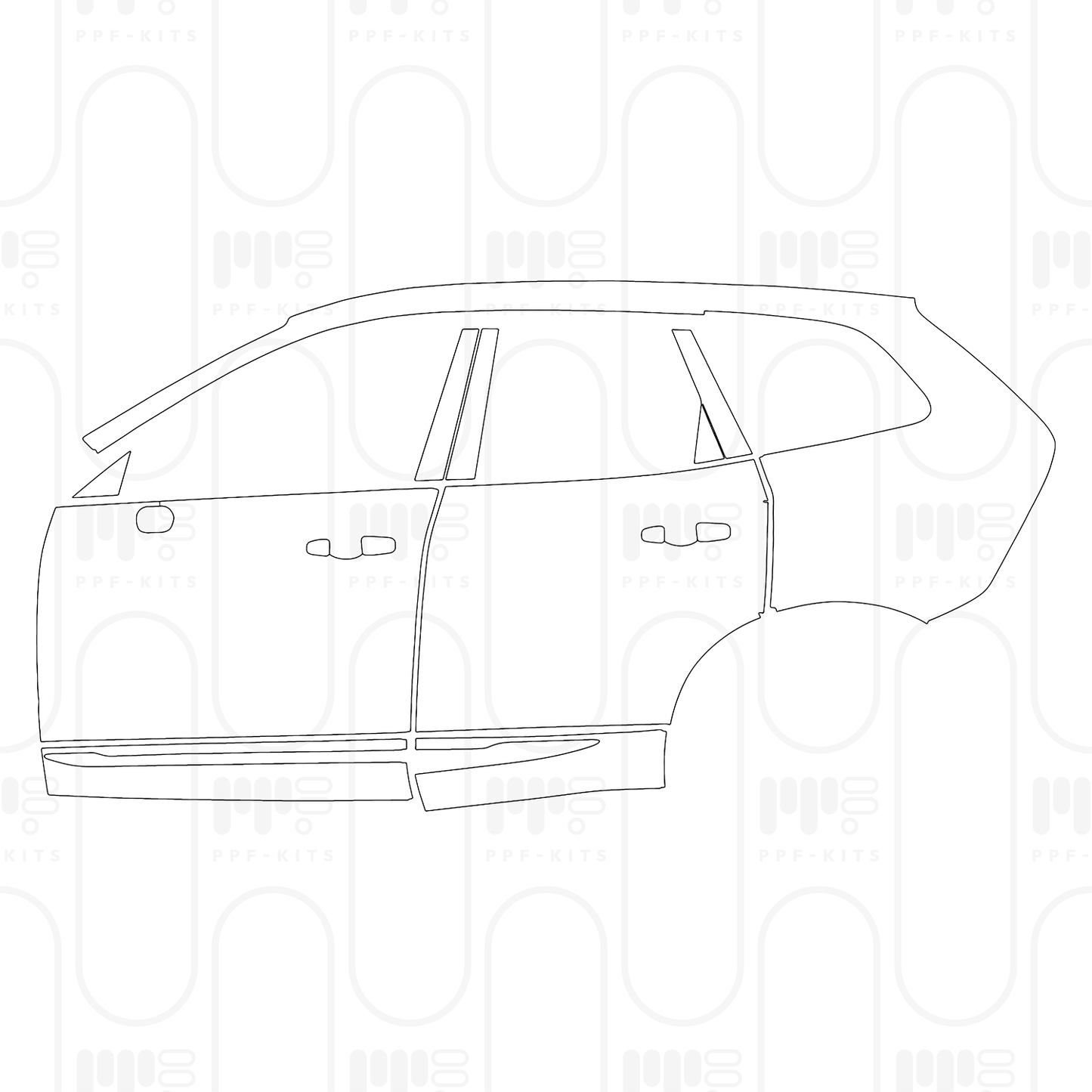 Pre-Cut PPF Volvo XC60 Inscription 2026