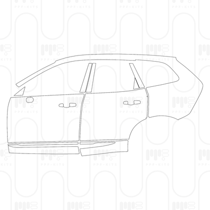 Pre-Cut PPF Volvo XC60 Inscription 2026