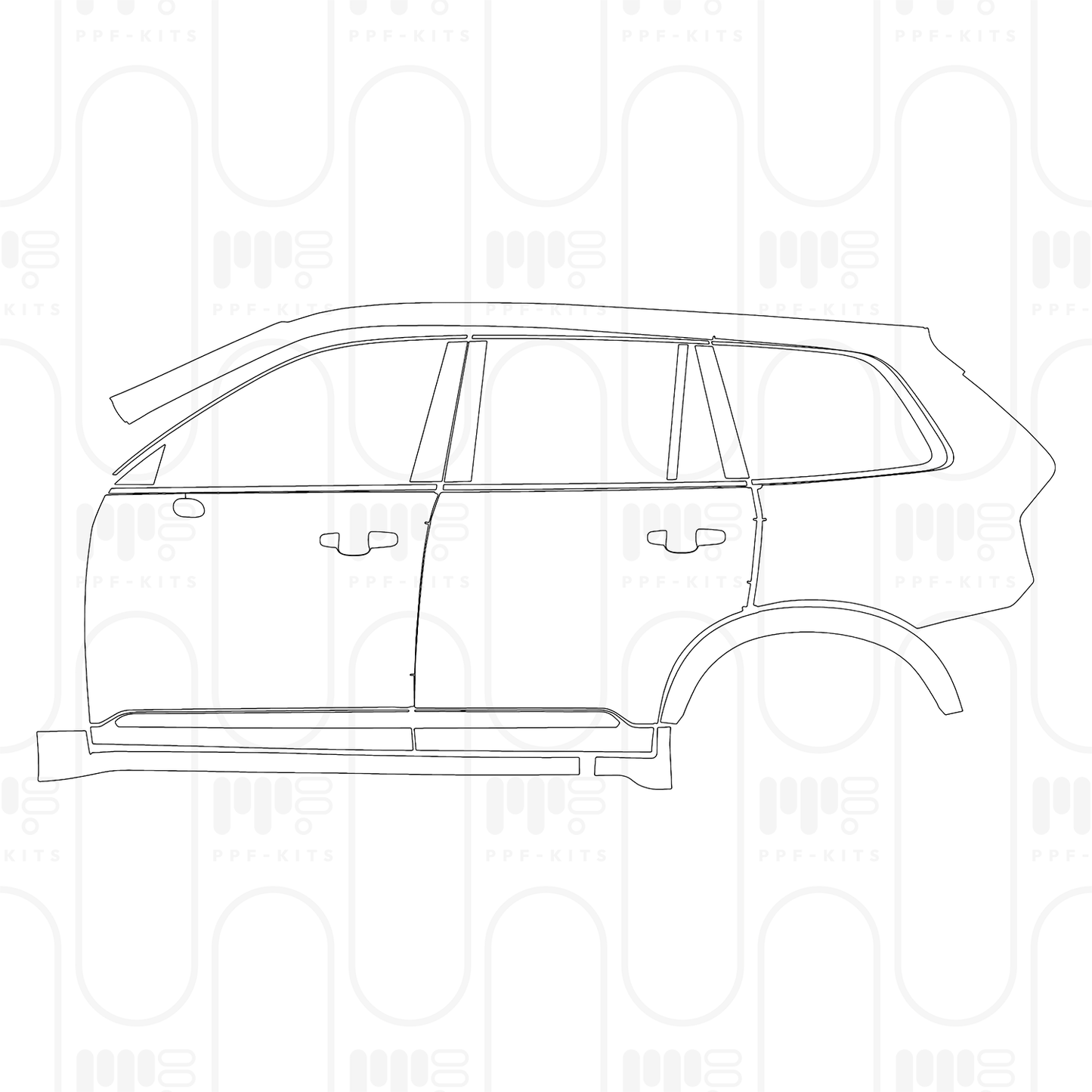 Pre-Cut PPF Volvo XC90 Inscription 2026