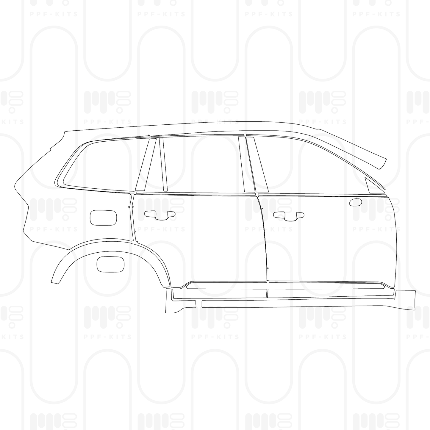 Pre-Cut PPF Volvo XC90 Inscription 2026