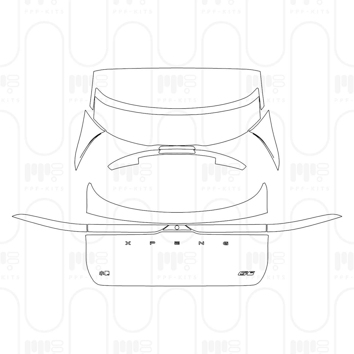 Pre-Cut PPF Xpeng G6 2026