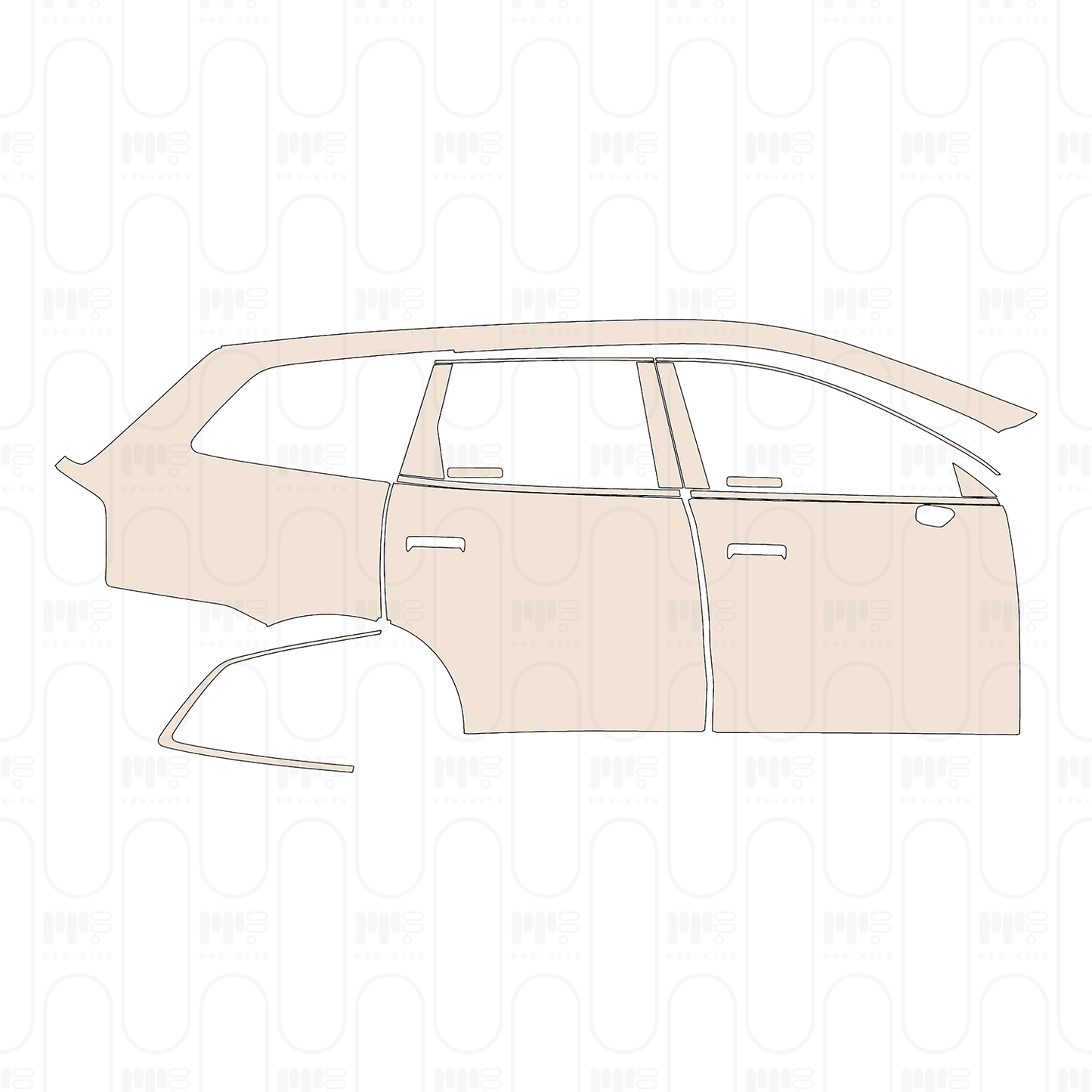 PPF precortado Volvo EX90 2026