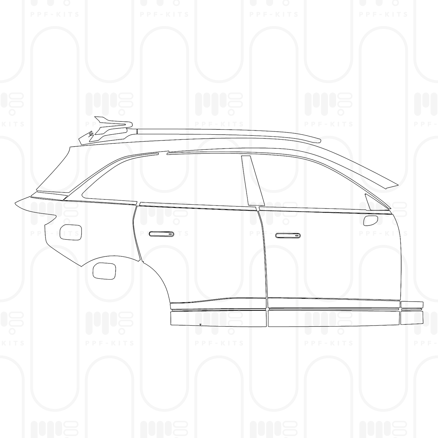 Pre-Cut PPF Xpeng G9 2026