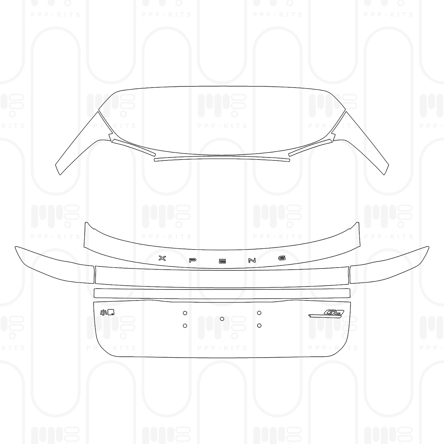 Pre-Cut PPF Xpeng G9 2026