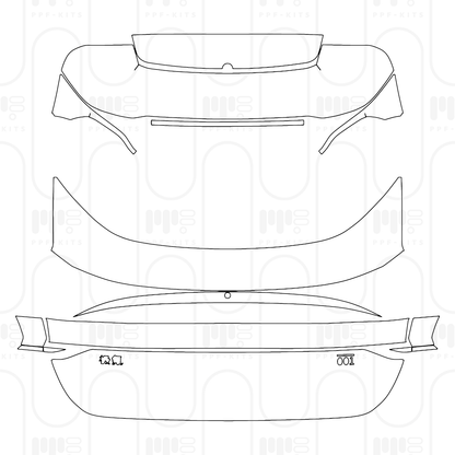 Pre-Cut PPF Zeekr 001 2026
